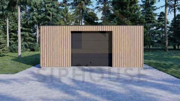 Eristetty Autotalli Dalton, 33 m²