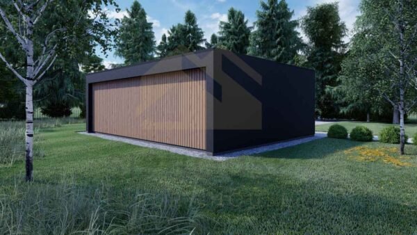 Eristetty Autotalli Morecambe, 50 m²