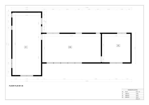 Eristetty Kesämökki Curacao, 86 m²