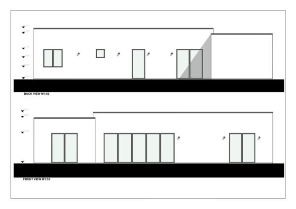 Eristetty Kesämökki Curacao, 86 m²
