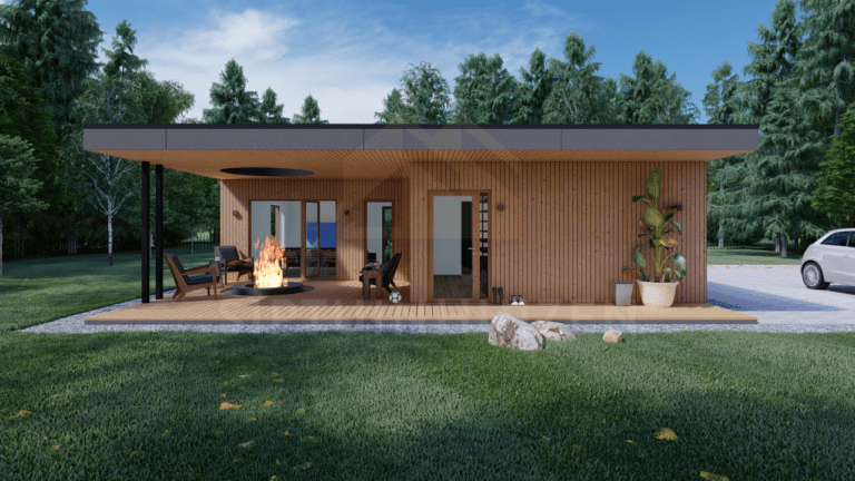Eristetty Kesämökki Dunglas, 103 m²