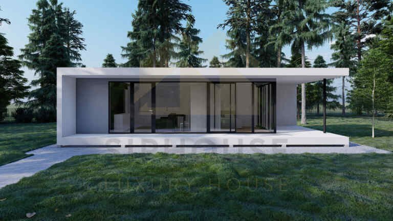 Eristetty Kesämökki Māja, 54 m²