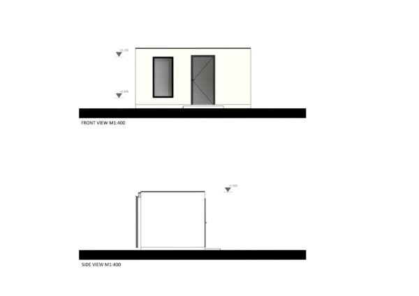 Eristetty Piharakennus Amman, 12 m²