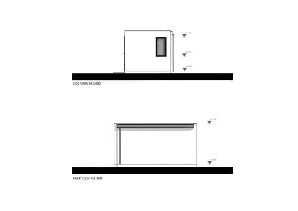 Eristetty Piharakennus Amman, 12 m²