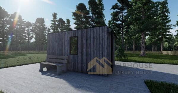 Eristetty Piharakennus Kubwa 15 m²