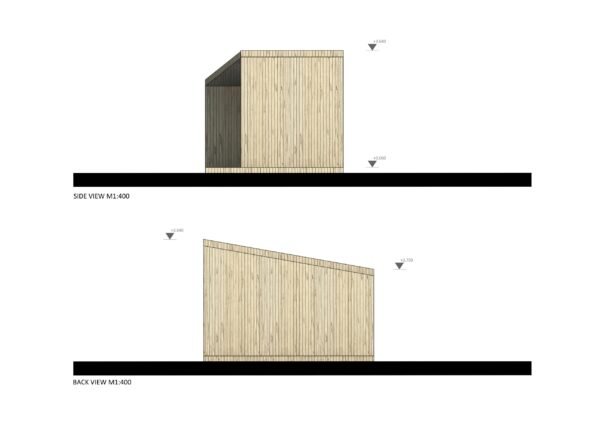 Eristetty Vierasmaja Tarifa, 20 m²