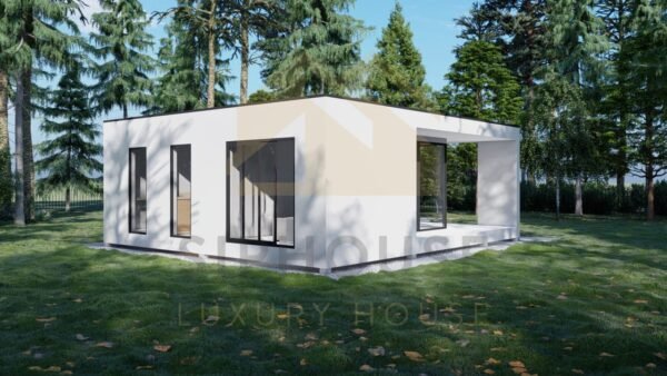Eristetty Vierasmaja Wooler, 56 m²