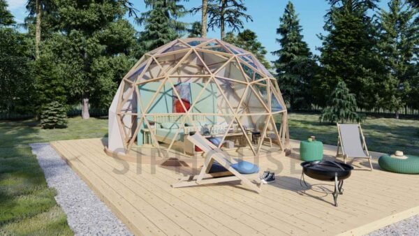 Geodesic Home Kit Rothbury, 20 m²