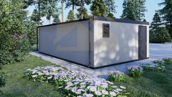 Moderni Autotalli Coverack, 38 m²
