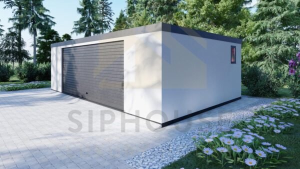 Moderni Autotalli Coverack, 38 m²
