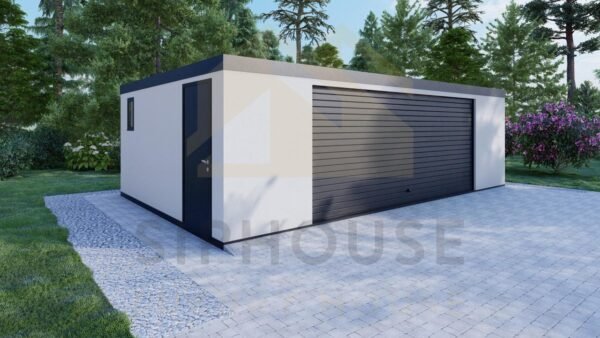 Moderni Autotalli Tregarne, 38 m²