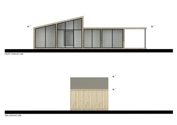 SIP Paneelit Eristetty Kesämökki Bogota, 69 m²