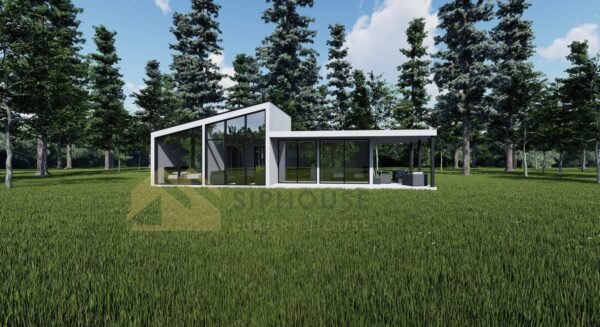 SIP Paneelit Eristetty Kesämökki Bogota, 69 m²