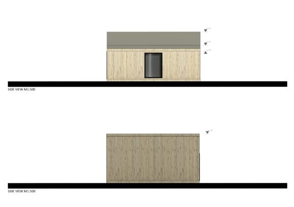 SIP Paneelit Eristetty Kesämökki Brasília, 80 m²