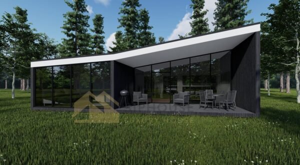 SIP Paneelit Eristetty Kesämökki Brasília, 80 m²