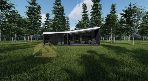 SIP Paneelit Eristetty Kesämökki Brasília, 80 m²
