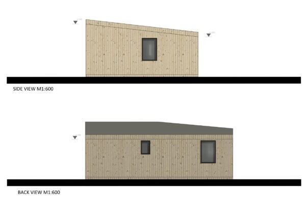 SIP Paneelit Eristetty Kesämökki Manchester, 56 m²