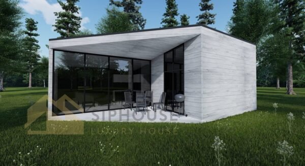 SIP Paneelit Eristetty Kesämökki Manchester, 56 m²