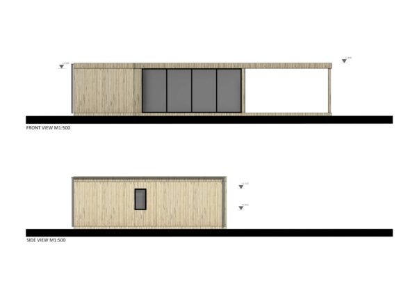 SIP Paneelit Eristetty Kesämökki Turku, 77 m²