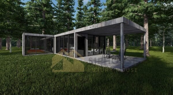 SIP Paneelit Eristetty Kesämökki Turku, 77 m²