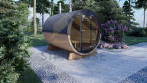 Tynnyrisauna Elston, 2.3x3.0