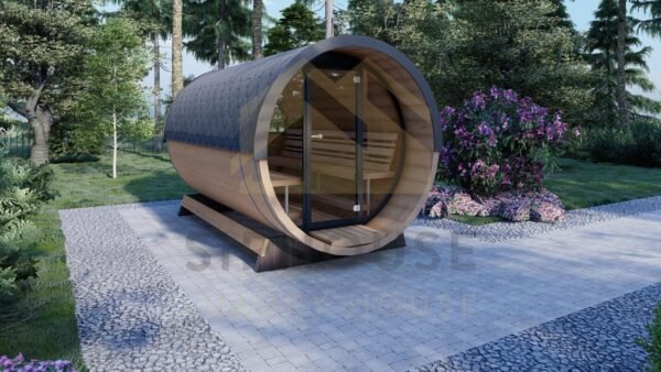 Tynnyrisauna Fleetwood, 2.3x4.0