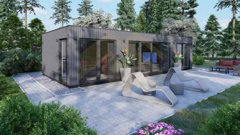 Eristetty Kesämökki Kiel, 47 m²