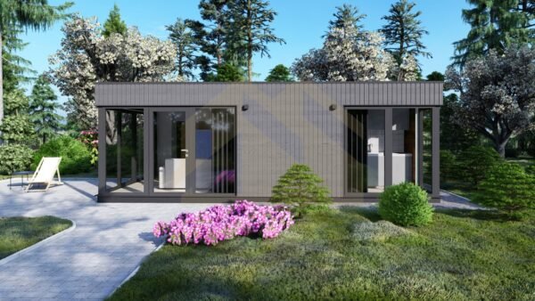 Eristetty Kesämökki Lübeck, 30 m²