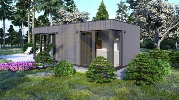 Eristetty Kesämökki Lübeck, 30 m²