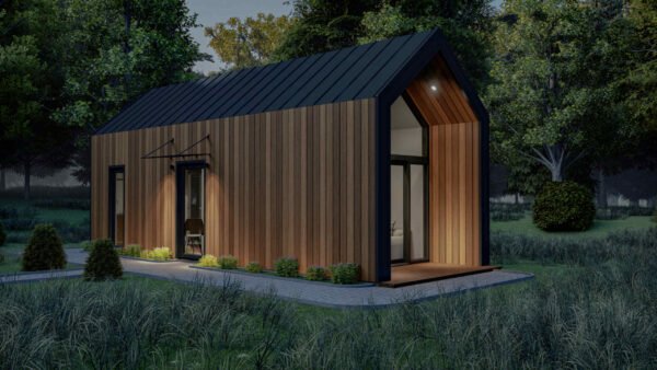Eristetty Kesämökki Poseidon, 35 m²
