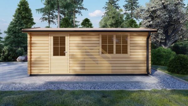 Autotalli Paketti 44mm Alesund, 24 m²