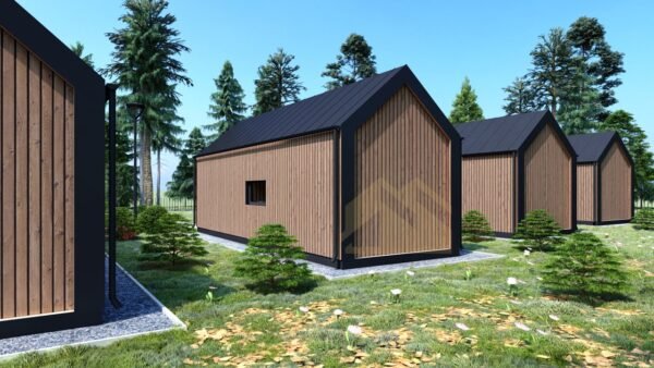 Eristetty Vierasmaja Cronus, 35 m²