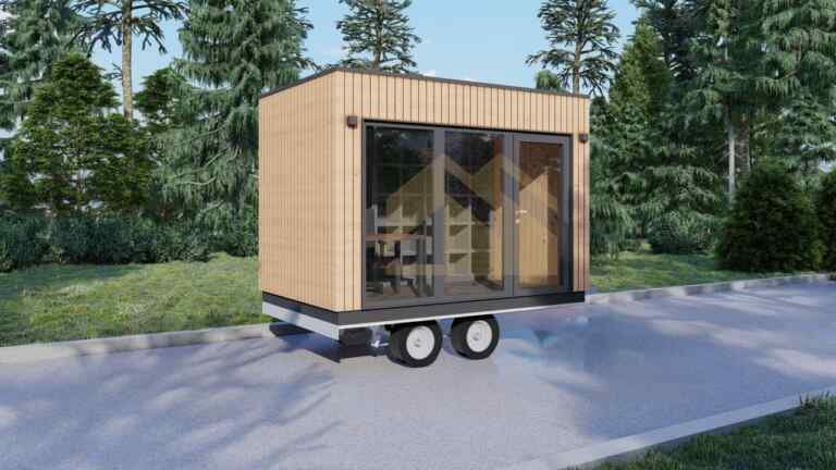Mökkivaunu Barleta, 6 m²